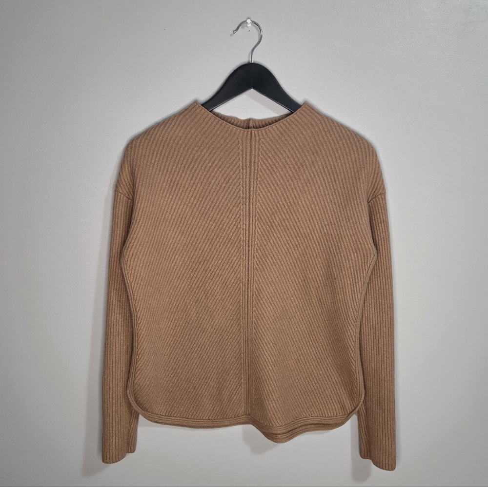 Aritzia Babaton Chalmers Sweater / Camel / Size Medium - Picture 4 of 12